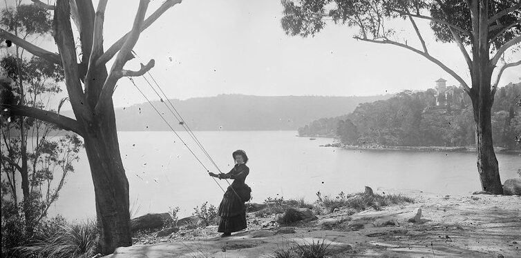 Girl-on-swing-at-Folly-Point-ca.-1886