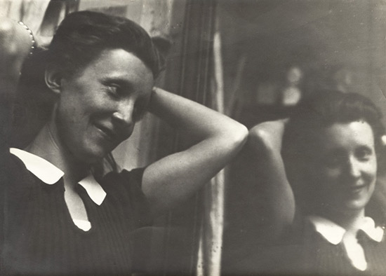 Louise Bourgeois photographed by Brassai at the Academie de la Grande Chaumiere in Paris in 1937