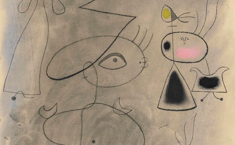 Joan-Miro-Woman-Star-1942