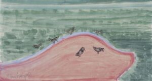 Avery Milton,  Pink Sand, Pink Sky, 1963