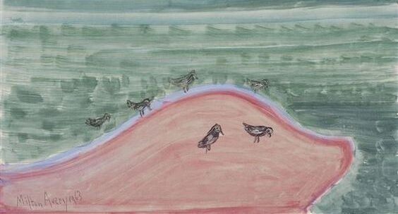 Avery Milton,  Pink Sand, Pink Sky, 1963