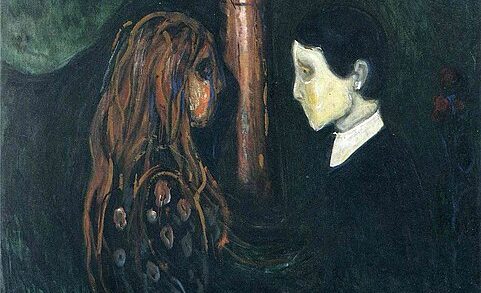 Edvard Munch, Eye in Eye, 1894