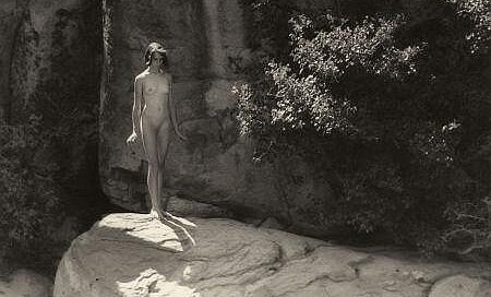 Forman Hanna, Nude study Canyon Nymph, c 1920