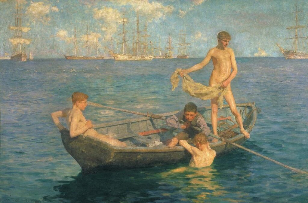 Henry Scott August Blue 1894