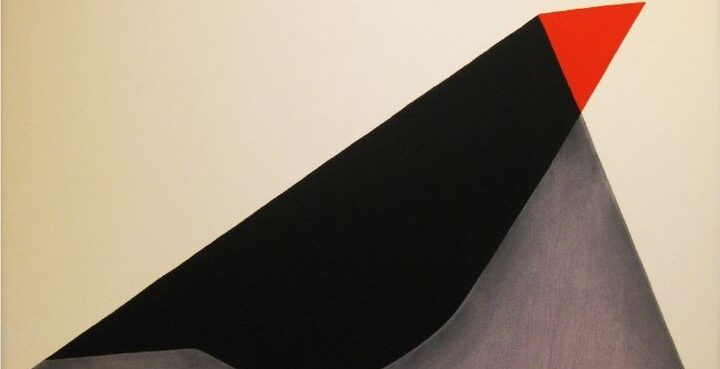 Derrick Greaves, 'Black Bird   Red Beak', 2008