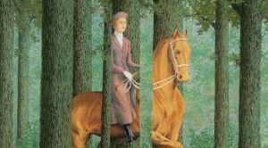 Rene Magritte, Le Blanc Seing, 1965