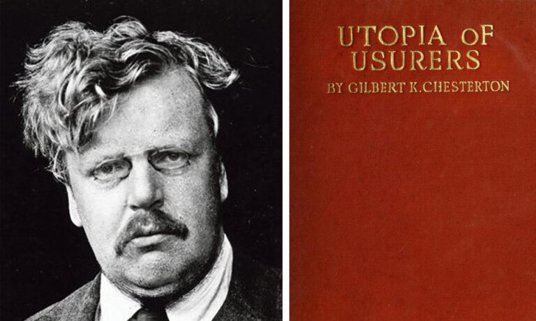 Chesterton, Utopia of Usurers and Other Essays, 1917