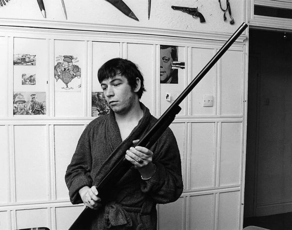 Eric Burdon at his London apartment in November 1966 1