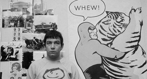 Eric Burdon at his London apartment in November, 1966b