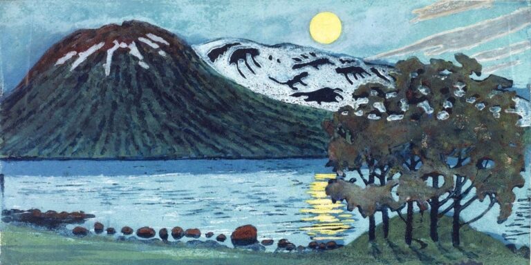 Nikolai Astrup, The Moon in May, 1908