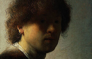 Rembrandt, Self Portrait, 1628