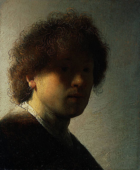 Rembrandt Self Portrait 1628