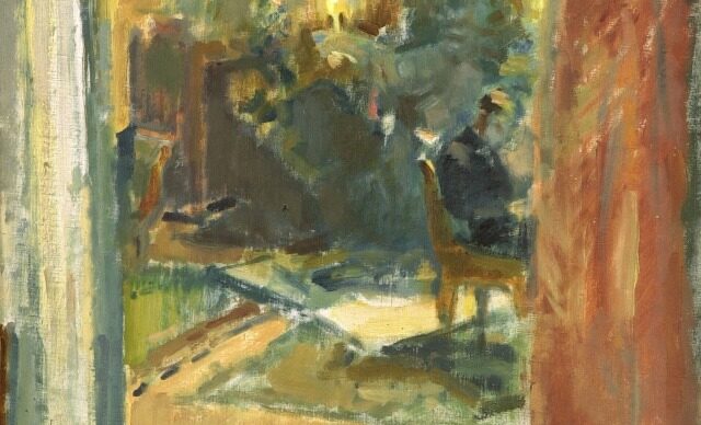 Magnus Enckell, Christmas Tree in the Hall of Kilo Manor, 1919