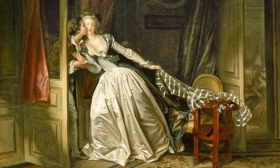 Jean-Honoré Fragonard, The Stolen Kiss, 1787