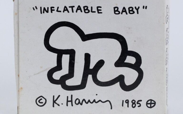 Keith Haring, Inflatable Baby, 1985