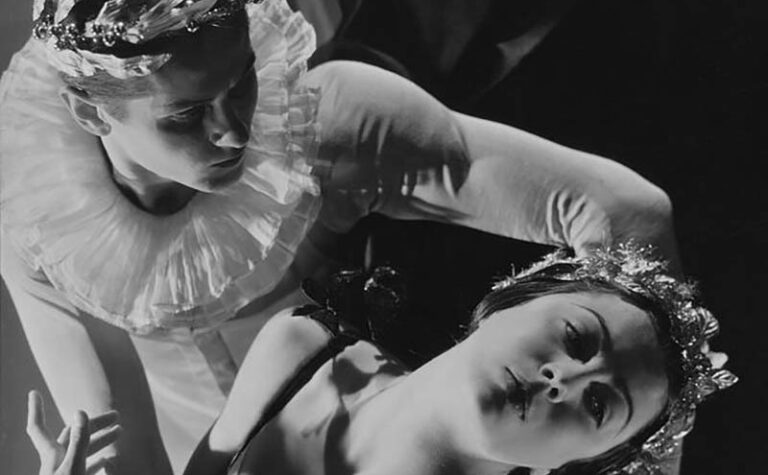 Tamara Toumanova, Roman Jasinski in Mozartiana by George Balanchine  1933