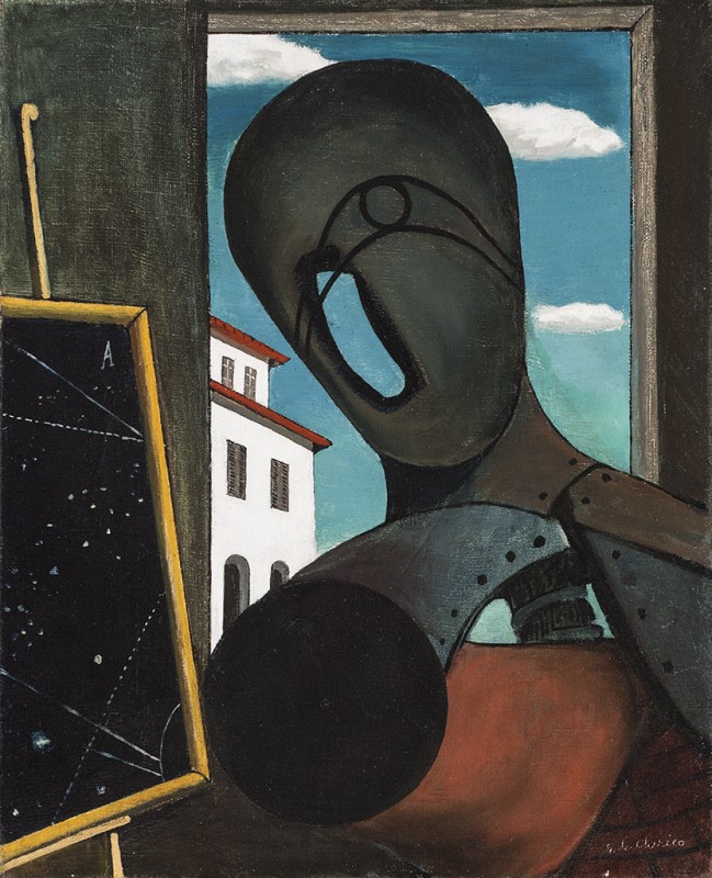 Giorgio De Chirico The Friends Unrest or The Astronomer 1915