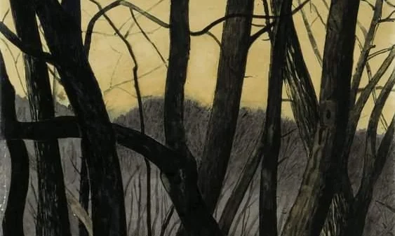 Léon Spilliaert - Trees ,1929