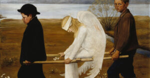 Frame inside | The Wounded Angel / Hugo Simberg Finnish, 1903 6 Frame inside | The Wounded Angel / Hugo Simberg Finnish, 1903 Hugo Simberg Finnish, The Wounded Angel, 1903