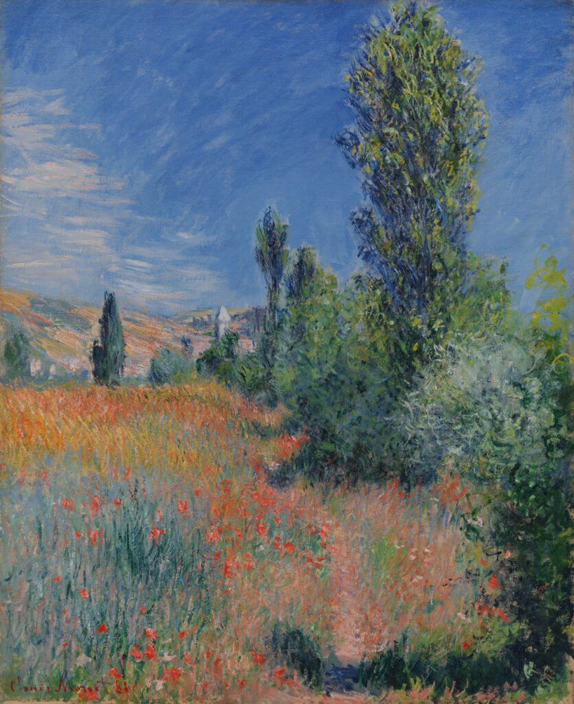 Claude Monet Landscape on ile Saint Martin 1881