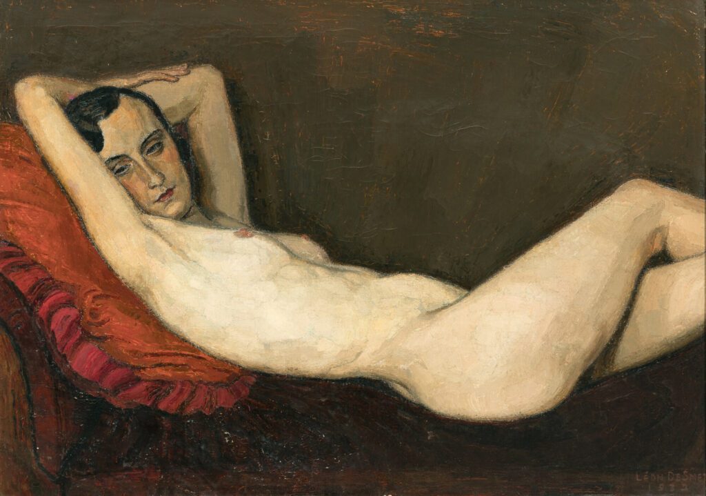 Leon De Smet Reclining nude 1932