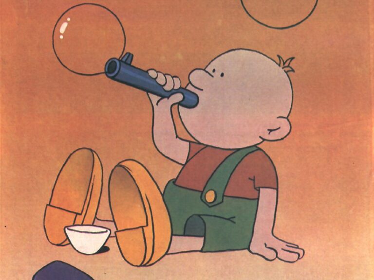 Soviet anti-war poster, 1989