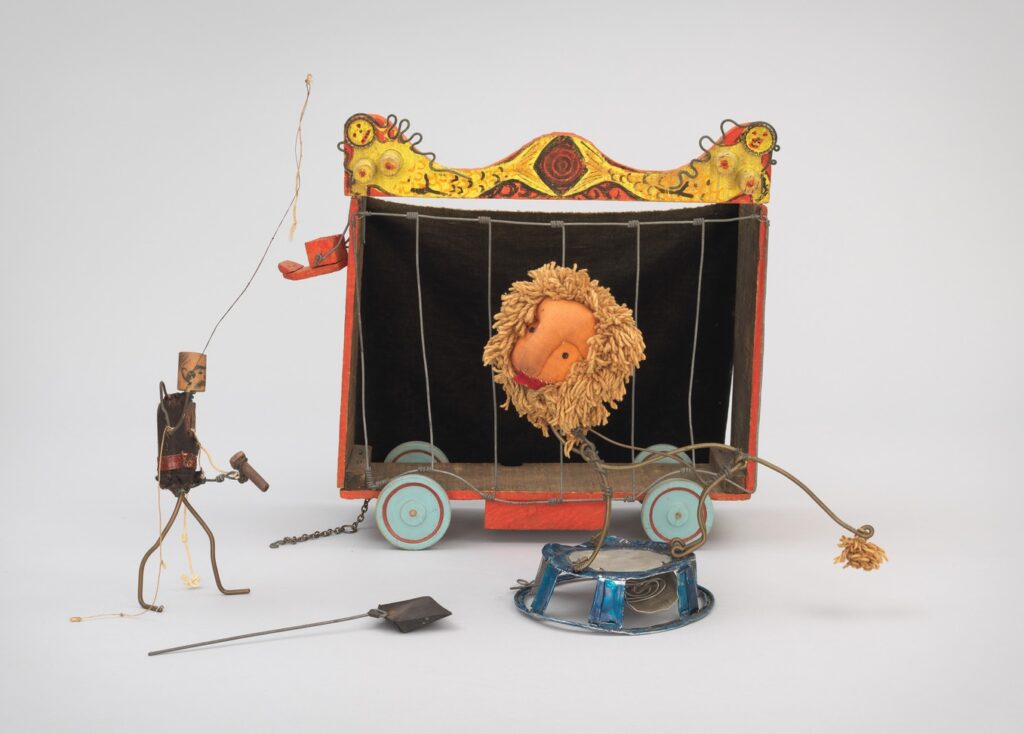 Alexander Calder Lion and Cage from Circus 1926 31