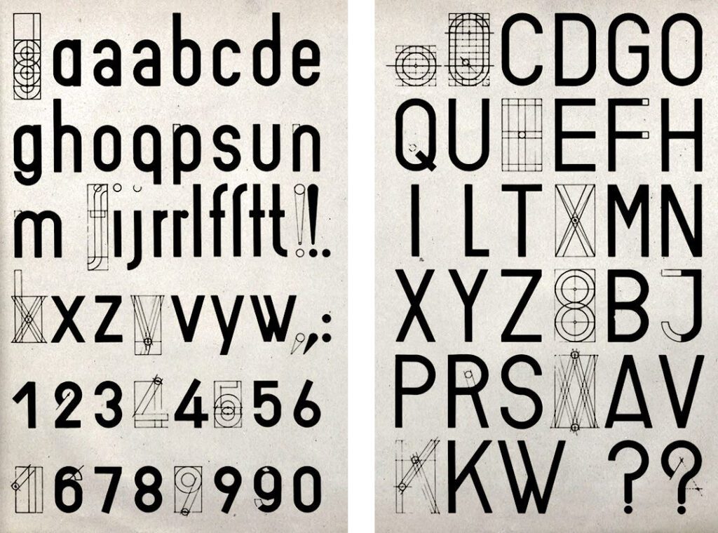 Joost Schmidt Bauhaus typography 2