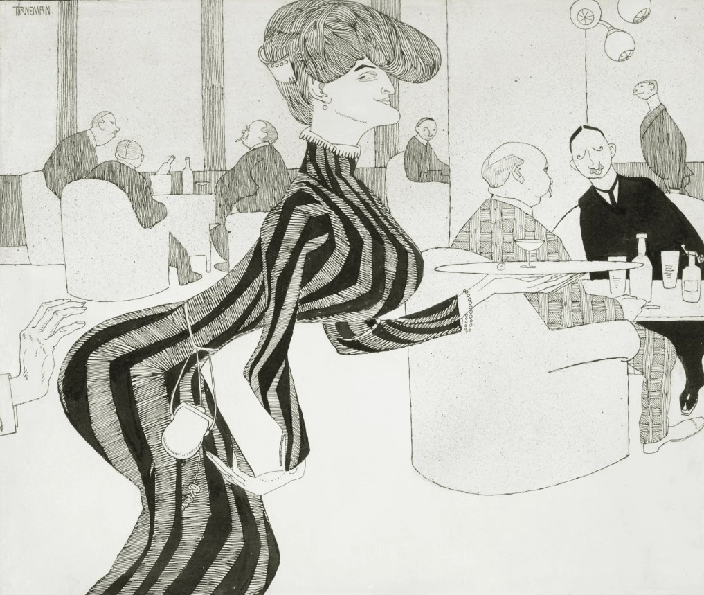 A pioneer of Swedish Modernism | Paintings by Axel Törneman, 1880-1924 6 A pioneer of Swedish Modernism | Paintings by Axel Törneman, 1880-1924 Axel Torneman Cafe Life 1906