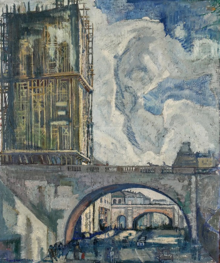 A pioneer of Swedish Modernism | Paintings by Axel Törneman, 1880-1924 7 A pioneer of Swedish Modernism | Paintings by Axel Törneman, 1880-1924 Axel Torneman Kings Tower 1922