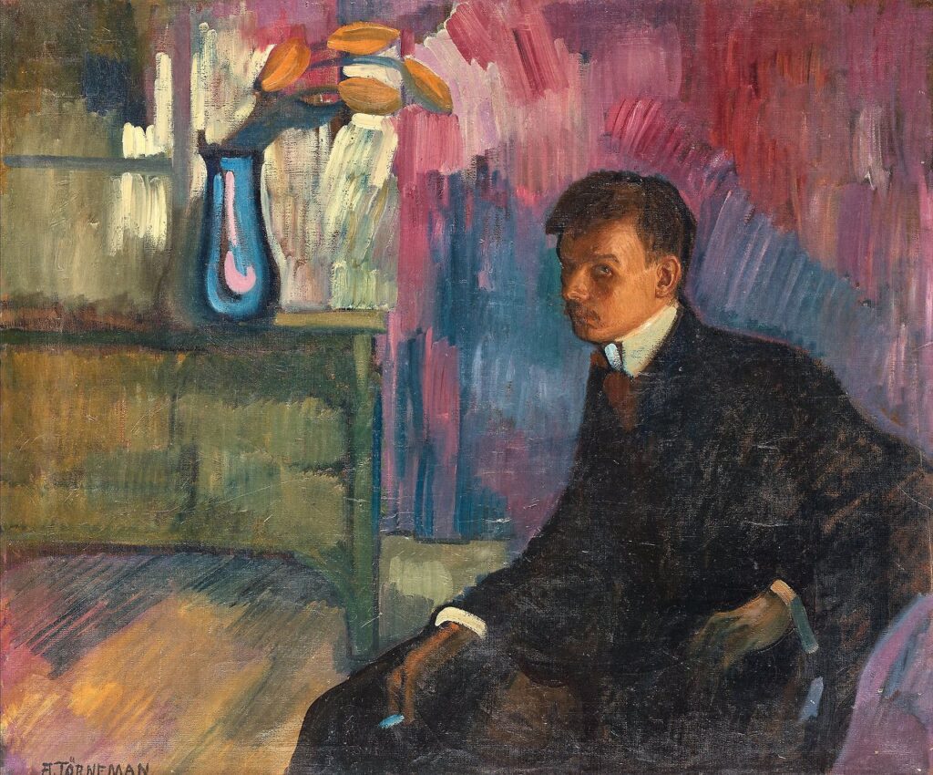 A pioneer of Swedish Modernism | Paintings by Axel Törneman, 1880-1924 10 A pioneer of Swedish Modernism | Paintings by Axel Törneman, 1880-1924 Axel Torneman Self Portrait with Cigarette 1904