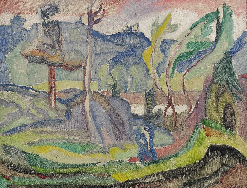 A pioneer of Swedish Modernism | Paintings by Axel Törneman, 1880-1924 1 A pioneer of Swedish Modernism | Paintings by Axel Törneman, 1880-1924 Axel Torneman Shadows 1925