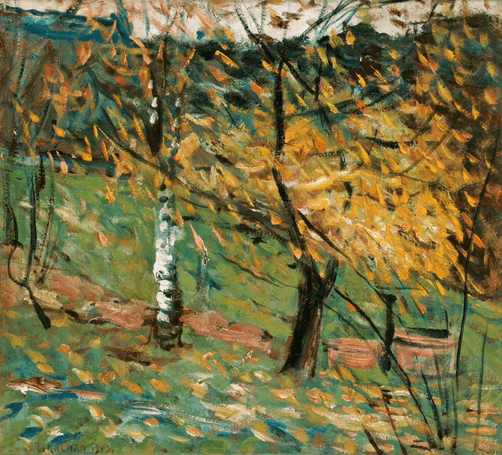A pioneer of Swedish Modernism | Paintings by Axel Törneman, 1880-1924 4 A pioneer of Swedish Modernism | Paintings by Axel Törneman, 1880-1924 Axel Torneman The White Birch 1902