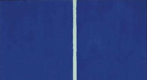 Barnett Newman Onement VI, 1953