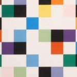 Ellsworth Kelly Colors on a Grid (Axsom 140)  1976