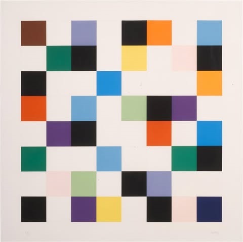 Alphabetarion # Commission | Hannah Arendt, 1951 1 Alphabetarion # Commission | Hannah Arendt, 1951 Ellsworth Kelly Colors on a Grid Axsom 140 1976