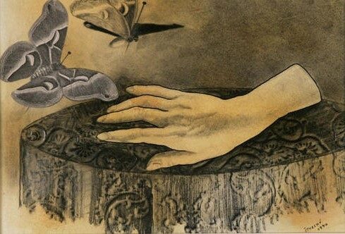 Jindřich Štyrský, Alabastrová ručička (Little Alabaster Hand), 1940