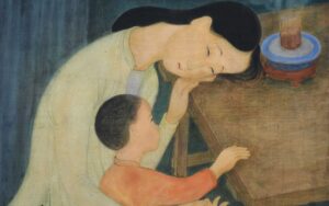 Mother and Child, Mai Trung Thứ, 1947