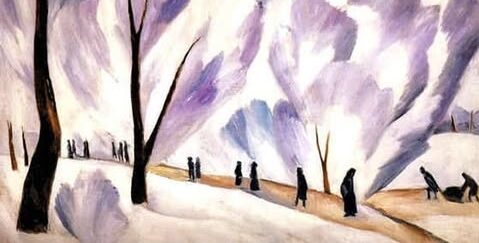 Natalia Goncharova, Frost 1910-11
