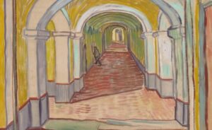 Vincent van Gogh, Corridor in the Asylum, 1889 A
