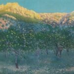 William Degouve de Nuncques, Lemon trees in Majorca , 1901