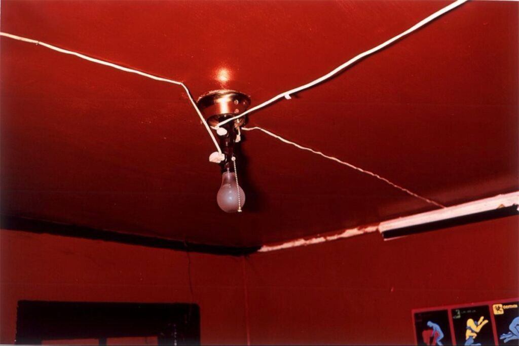 William Eggleston The Red Ceiling Greenwood Mississippi 1973