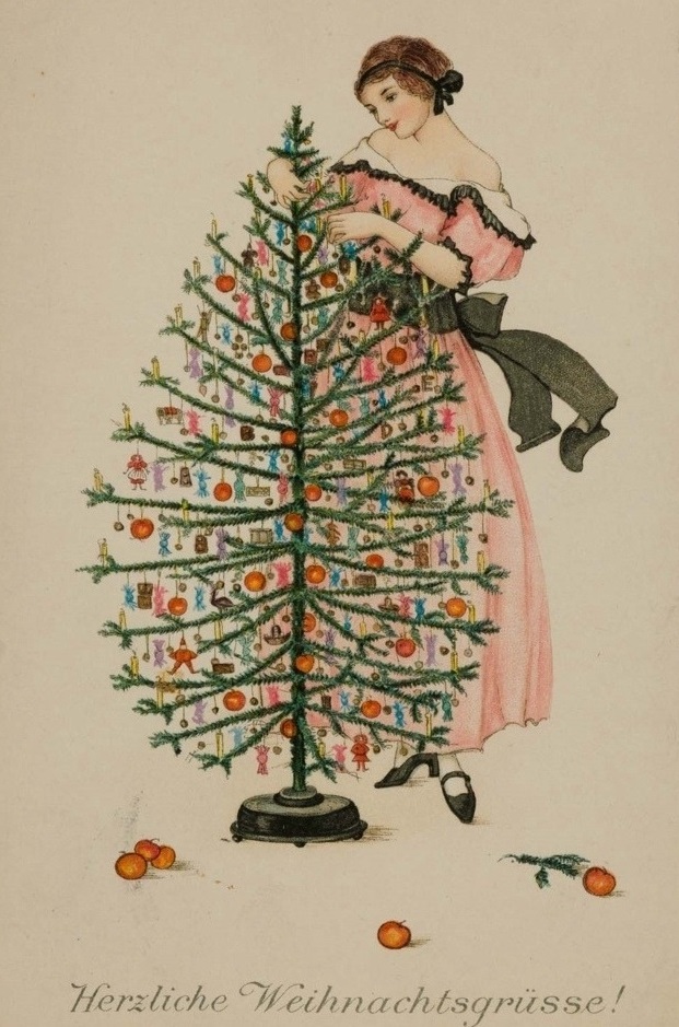 Christmas cards | Illustrations by Mela Koehler, 1910s 2 Christmas cards | Illustrations by Mela Koehler, 1910s Christmas postcards . Mela Koehler 4
