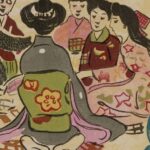 Takehisa Yumeji (1884-1934) - Playing Cards at New Year's