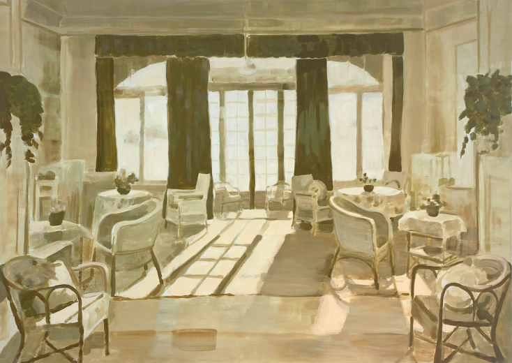 Christina Kalbari Hotel hall afternoon 2023