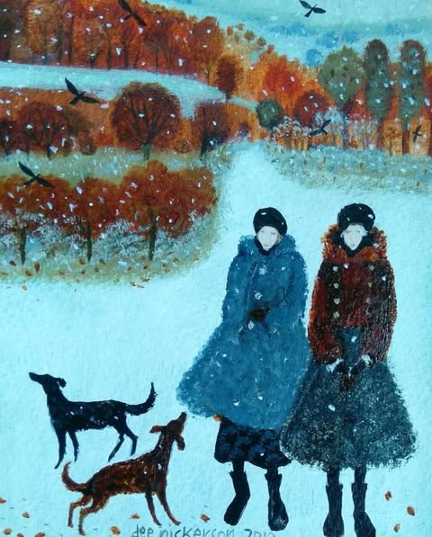 Dee Nickerson First Snow. 2018