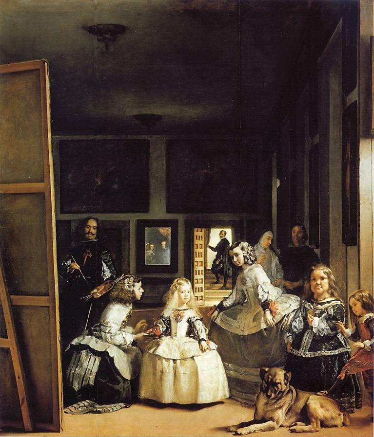 Diego Velazquez Las Meninas The Ladies in waiting 1656