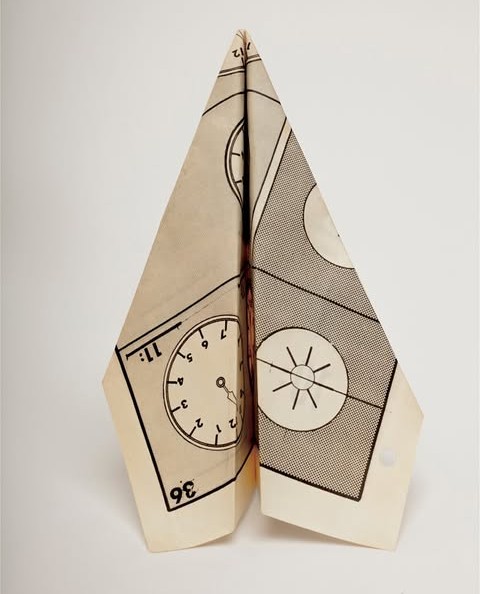 Harry Smith paper airplane