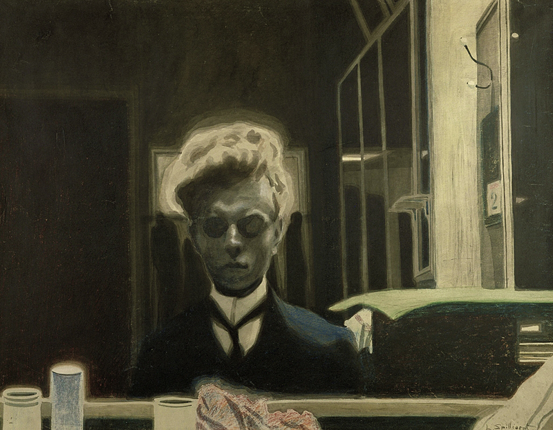 Leon Spilliaert Autoportrait 1908