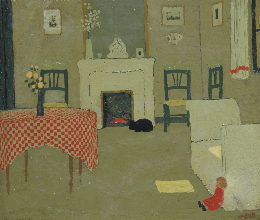 Pere Torne Esquius Living Room Interior 1913